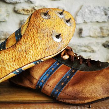 Anciennes chaussures d'Athlétisme.