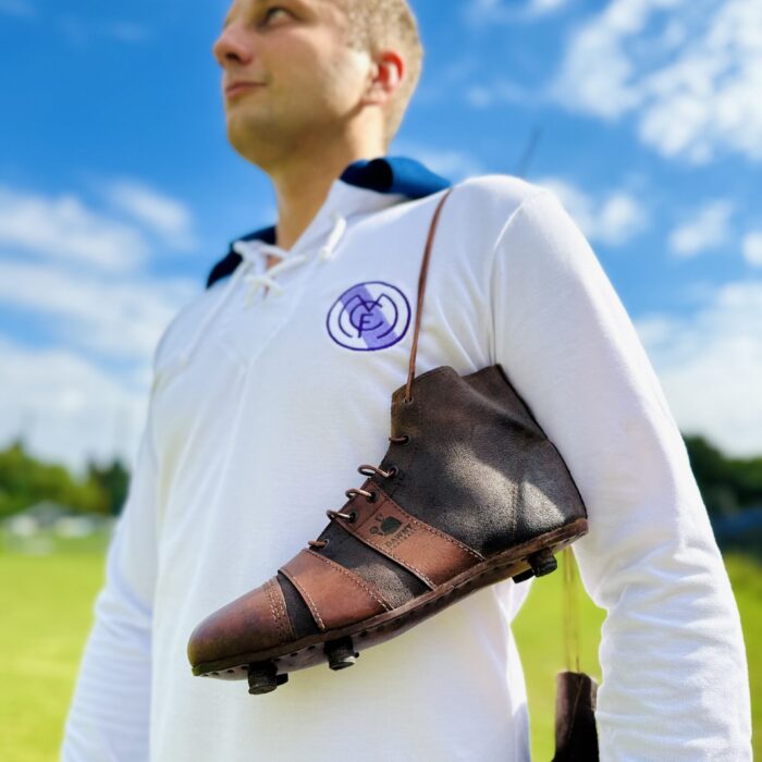 Anciennes Chaussures Football Montpellier – Crampons Vintage Homme