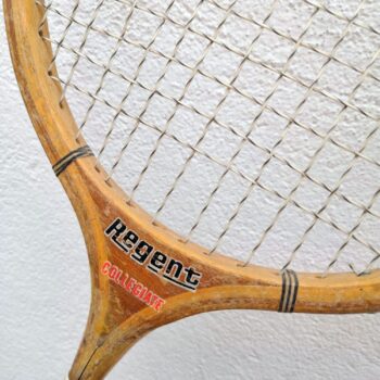 Paire De Raquettes De Badminton En Bois Vintage - Super état