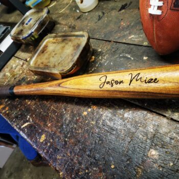 Batte de baseball en bois d'acacia personnalisée