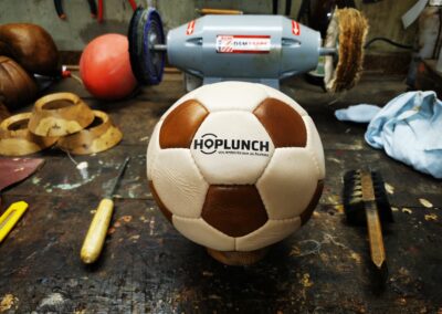 Ballon de handball personnalisé avec un logo