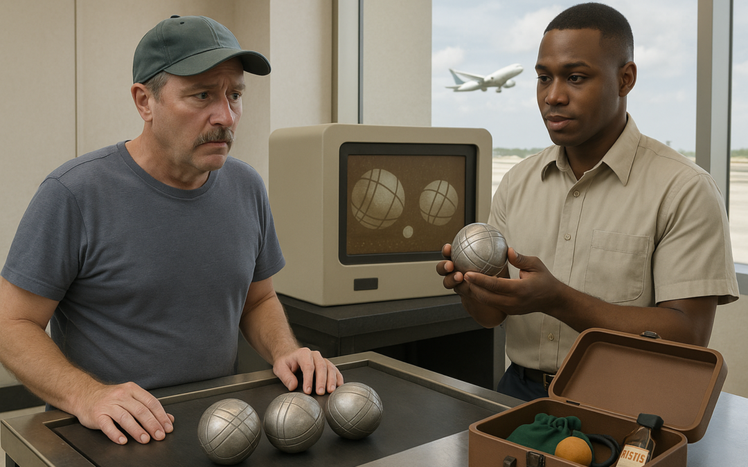 Boules de pétanque en avion : ce que vous devez savoir pour voyager.