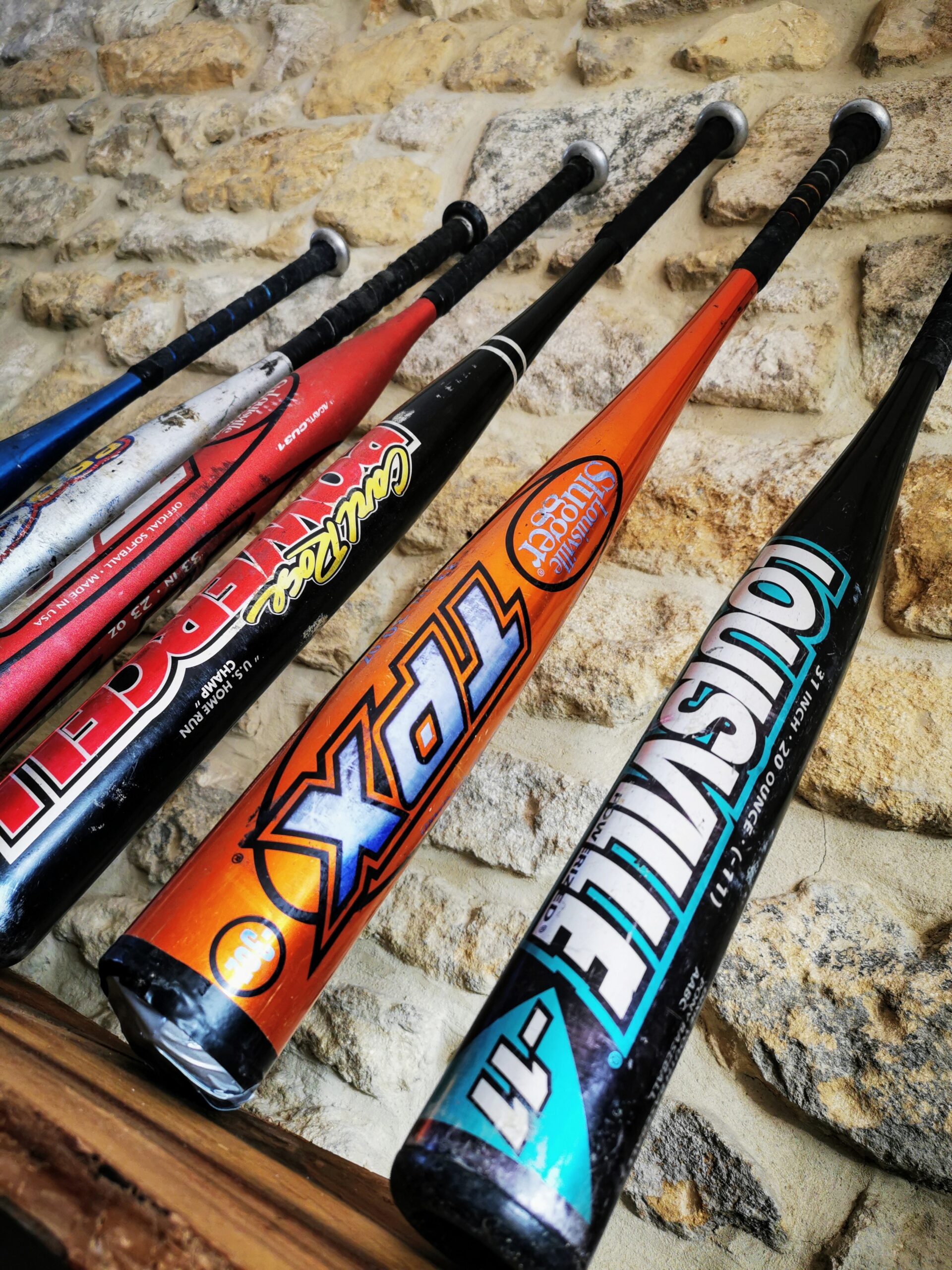 Batte De Baseball En Aluminium Rouge – 72cm/900g, Taille 28″ – Générique