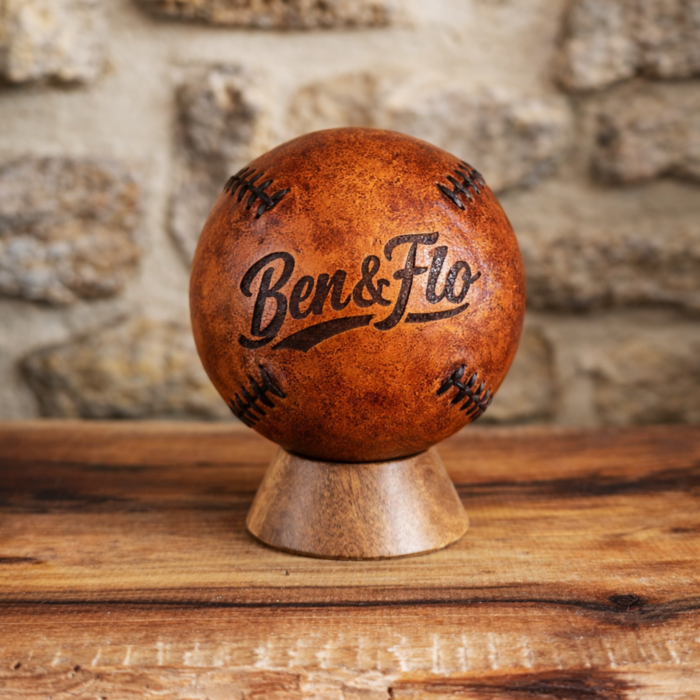 Balle de baseball vintage Lemon Peel personnalisée