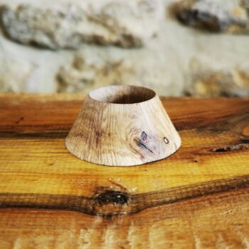 Mini socle en chêne massif naturel