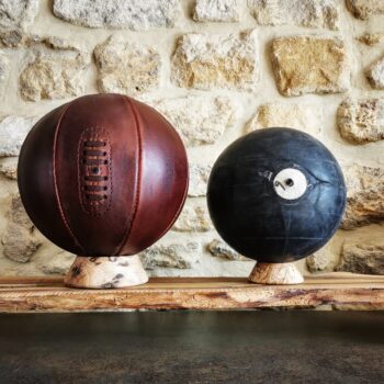 Ballon de basket en cuir avec vessie de remplacement gonflée
